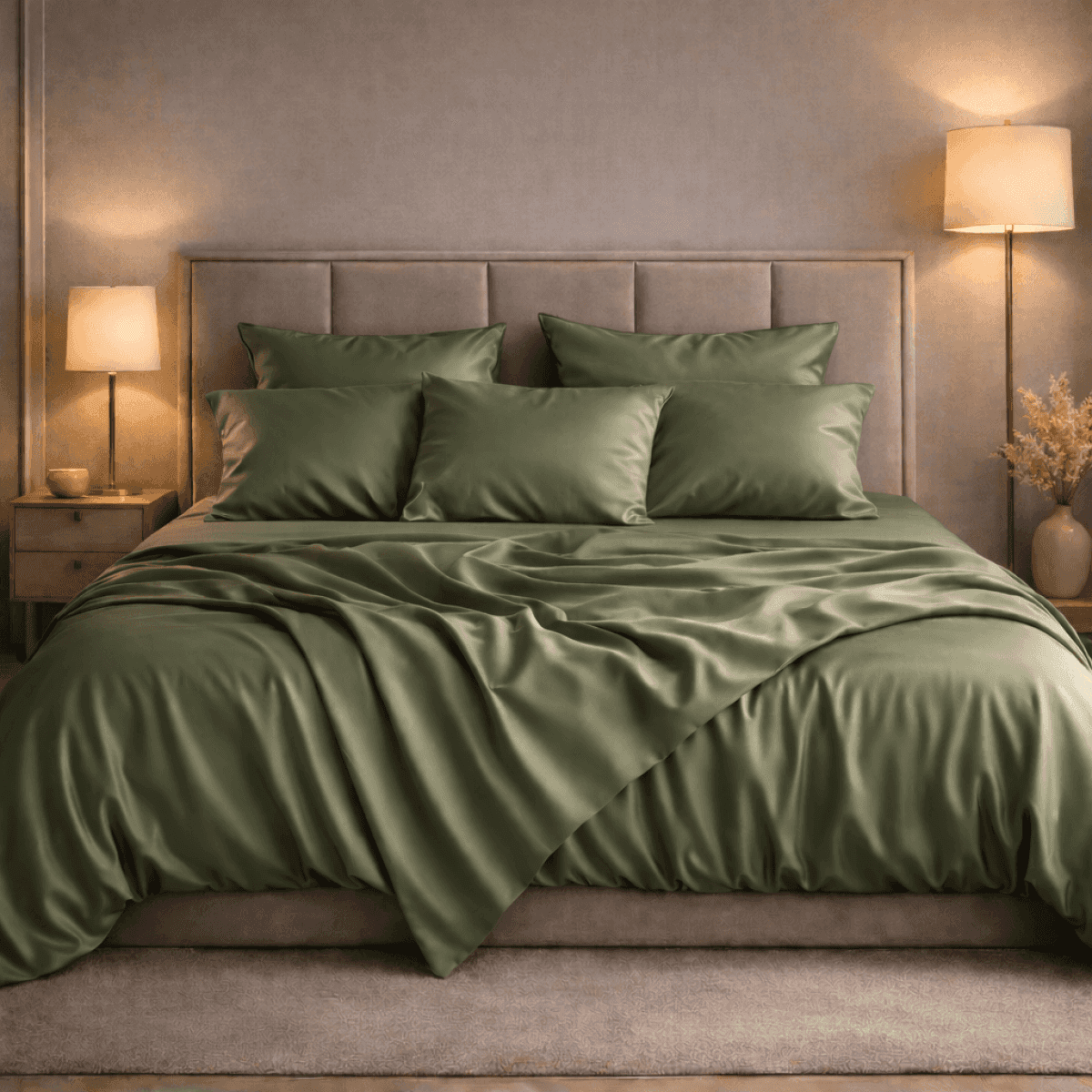 Completo Letto Matrimoniale Bright in Raso - 10 Colori | Pietro Zanetti Home Immagine del prodotto Completo Letto Matrimoniale Bright in Raso - 10 Colori | Pietro Zanetti Home