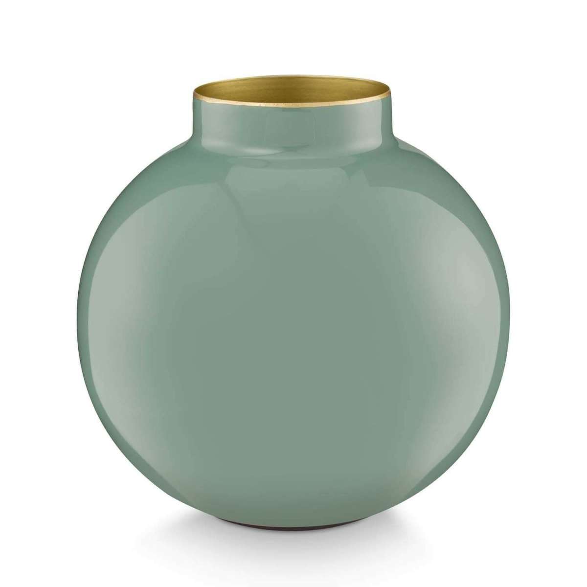 Vaso Metal 17 cm Mid Green | Pip Studio Amsterdam Immagine del prodotto Vaso Metal 17 cm Mid Green | Pip Studio Amsterdam