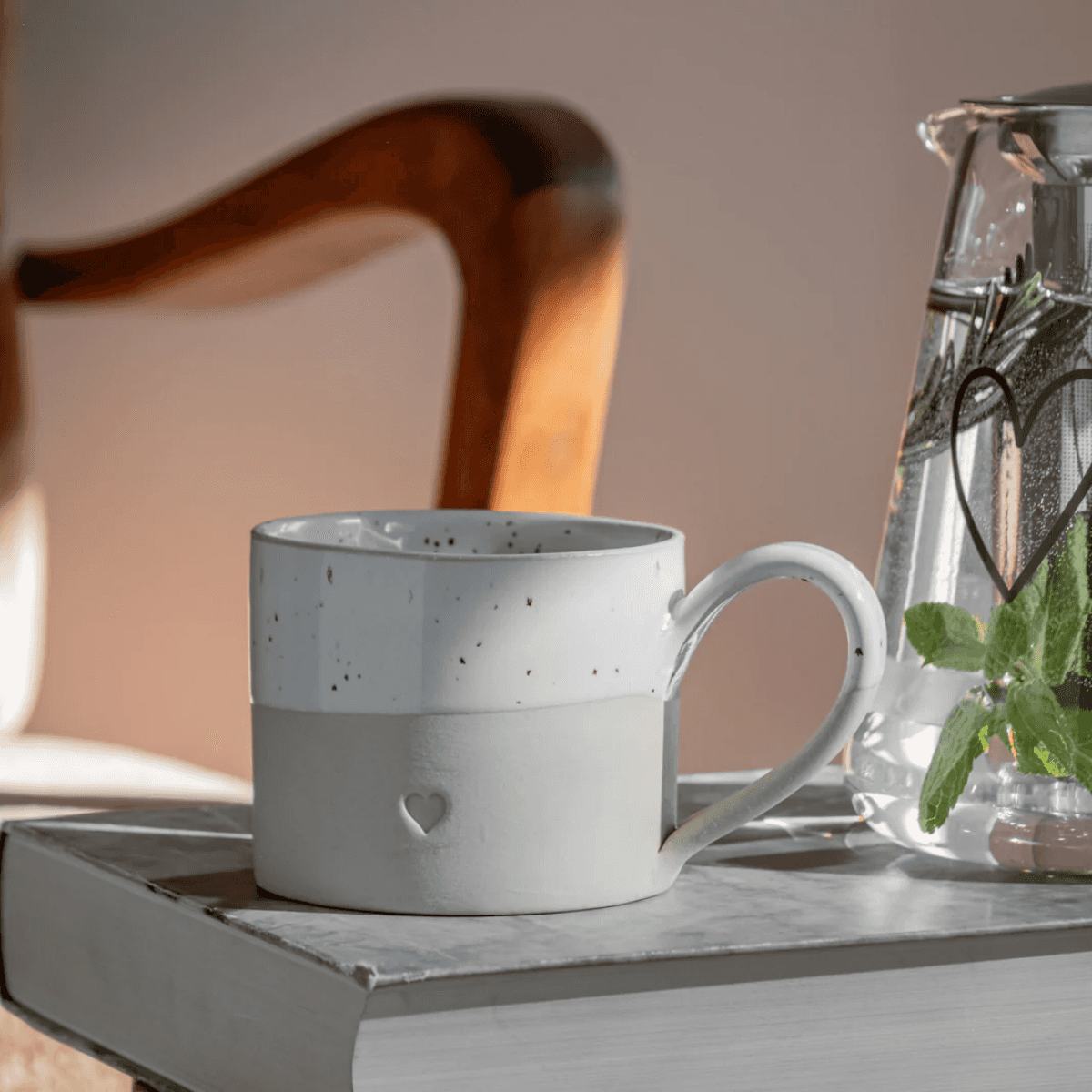 Mug in ceramica Cuoricino | Eulenschnitt Immagine del prodotto Mug in ceramica Cuoricino | Eulenschnitt