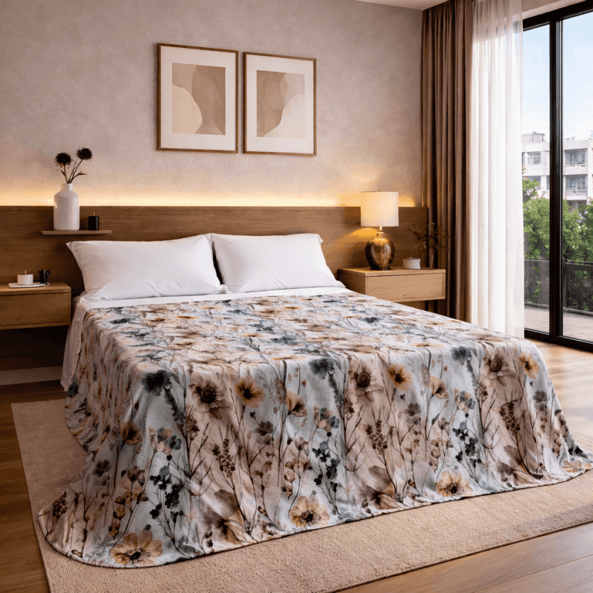 Copriletto Matrimoniale Flora in Piquet Puro Cotone TA_104 | Pietro Zanetti Home Immagine del prodotto Copriletto Matrimoniale Flora in Piquet Puro Cotone TA_104 | Pietro Zanetti Home