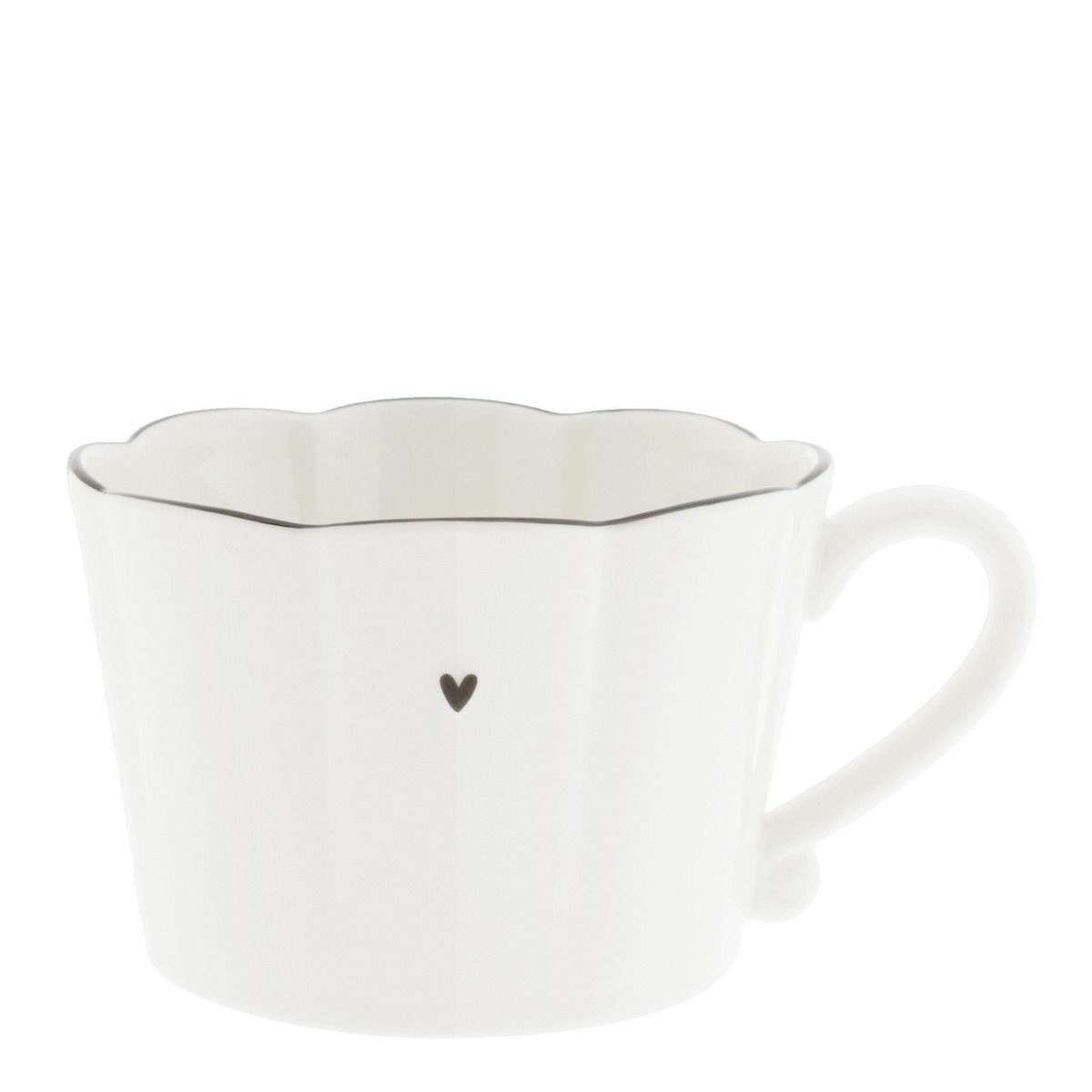 Mug Balza in ceramica con Bordino Nero | Bastion Collections Immagine del prodotto Mug Balza in ceramica con Bordino Nero | Bastion Collections