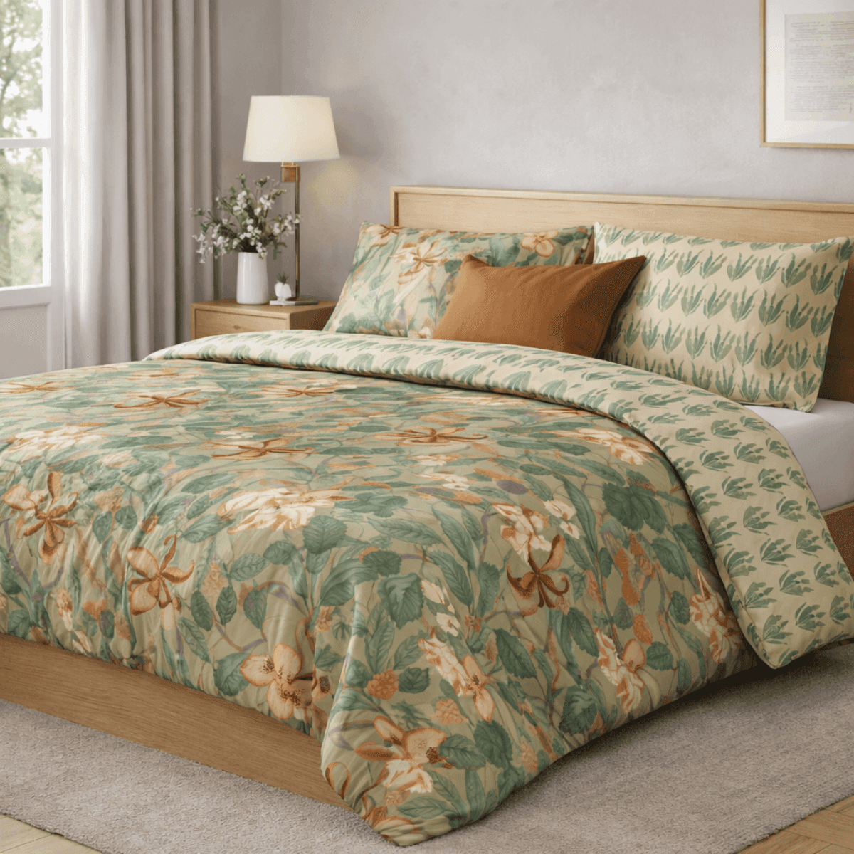 Completo Letto Matrimoniale Aquileja in Satin - 2 Colori | Pietro Zanetti Home Immagine del prodotto Completo Letto Matrimoniale Aquileja in Satin - 2 Colori | Pietro Zanetti Home