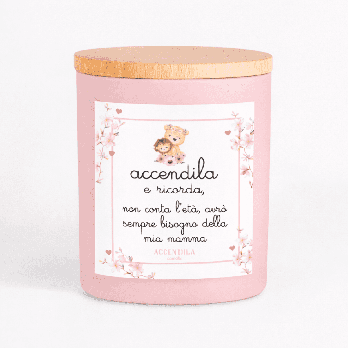 Candela Accendila - Festa della Mamma - Mamma Non Conta l'Età | Accendila Candle Immagine del prodotto Candela Accendila - Festa della Mamma - Mamma Non Conta l'Età | Accendila Candle