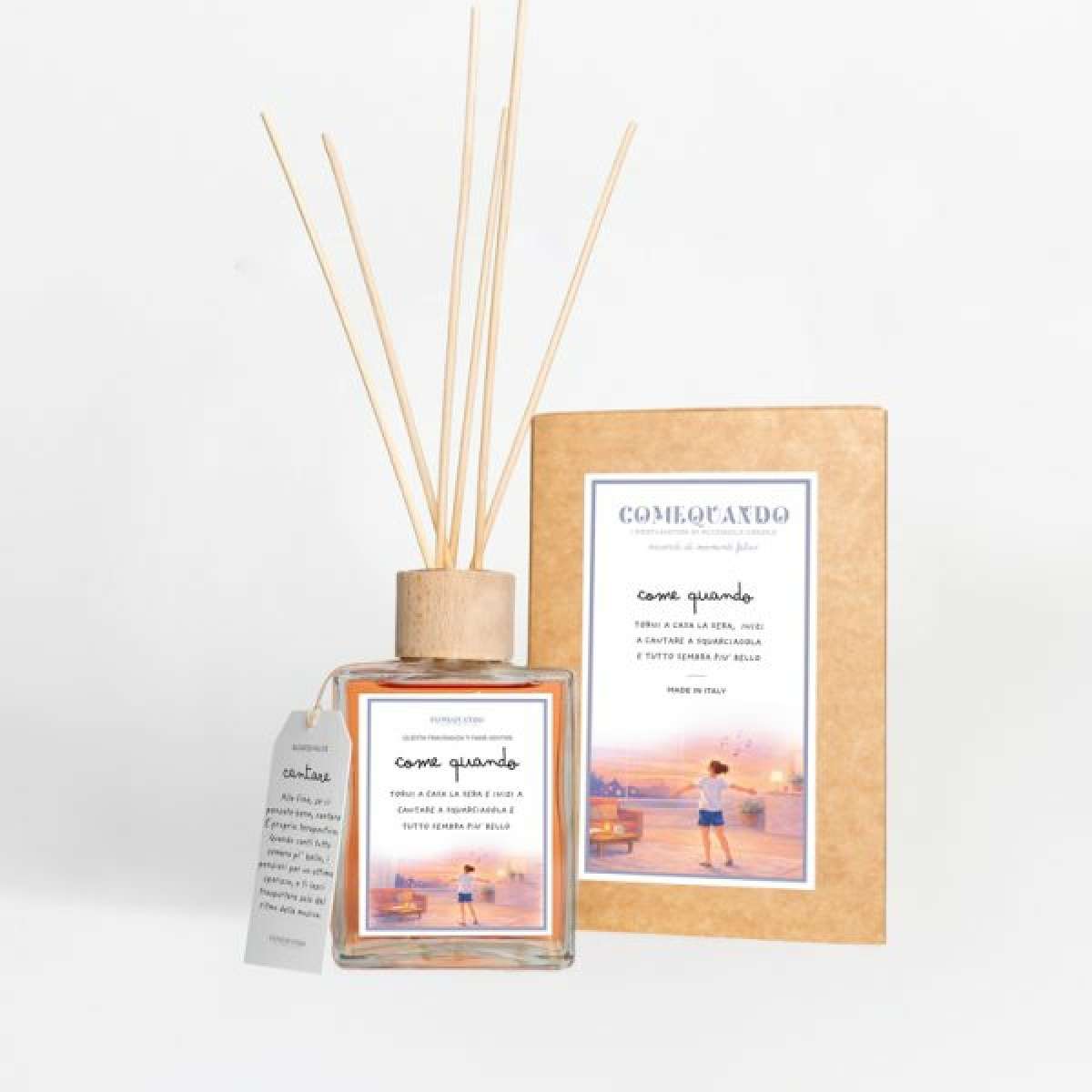 Profumo per Ambiente Come Quando... Cantare | Accendila Candle Immagine del prodotto Profumo per Ambiente Come Quando... Cantare | Accendila Candle