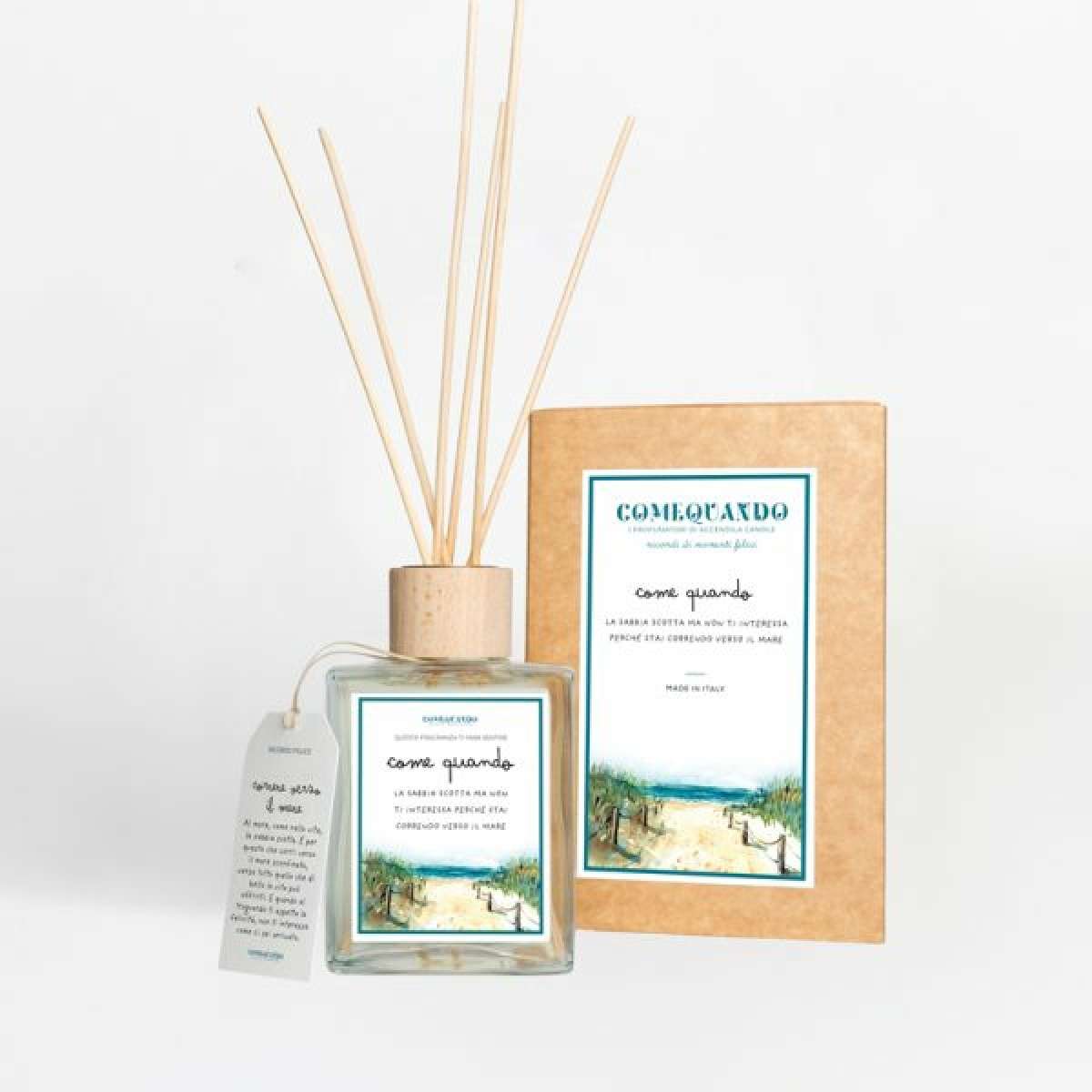 Profumo per Ambiente Come Quando... Mare | Accendila Candle Immagine del prodotto Profumo per Ambiente Come Quando... Mare | Accendila Candle