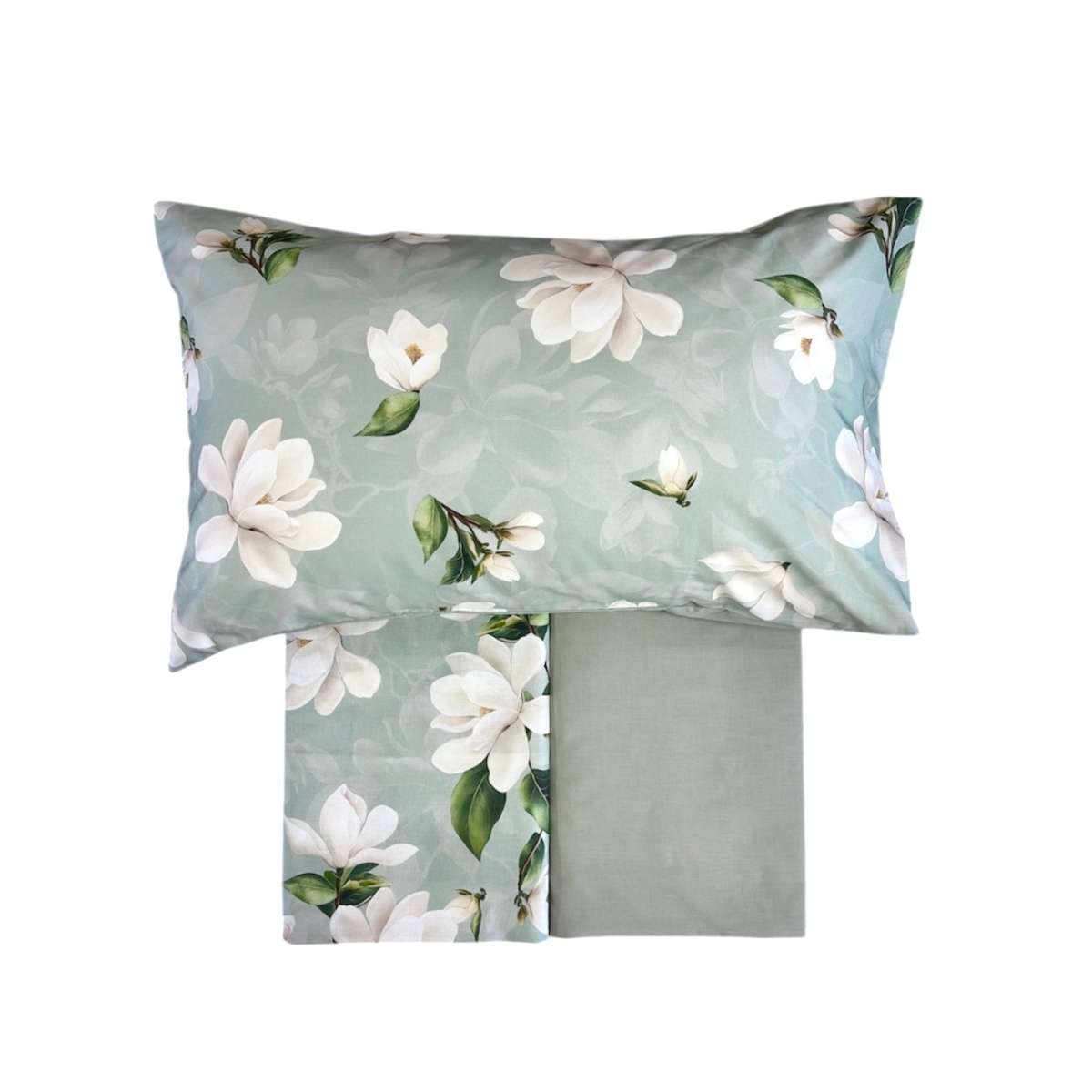 Completo Letto Matrimoniale Copriletto Magnolia | Pietro Zanetti Home Immagine del prodotto Completo Letto Matrimoniale Copriletto Magnolia | Pietro Zanetti Home