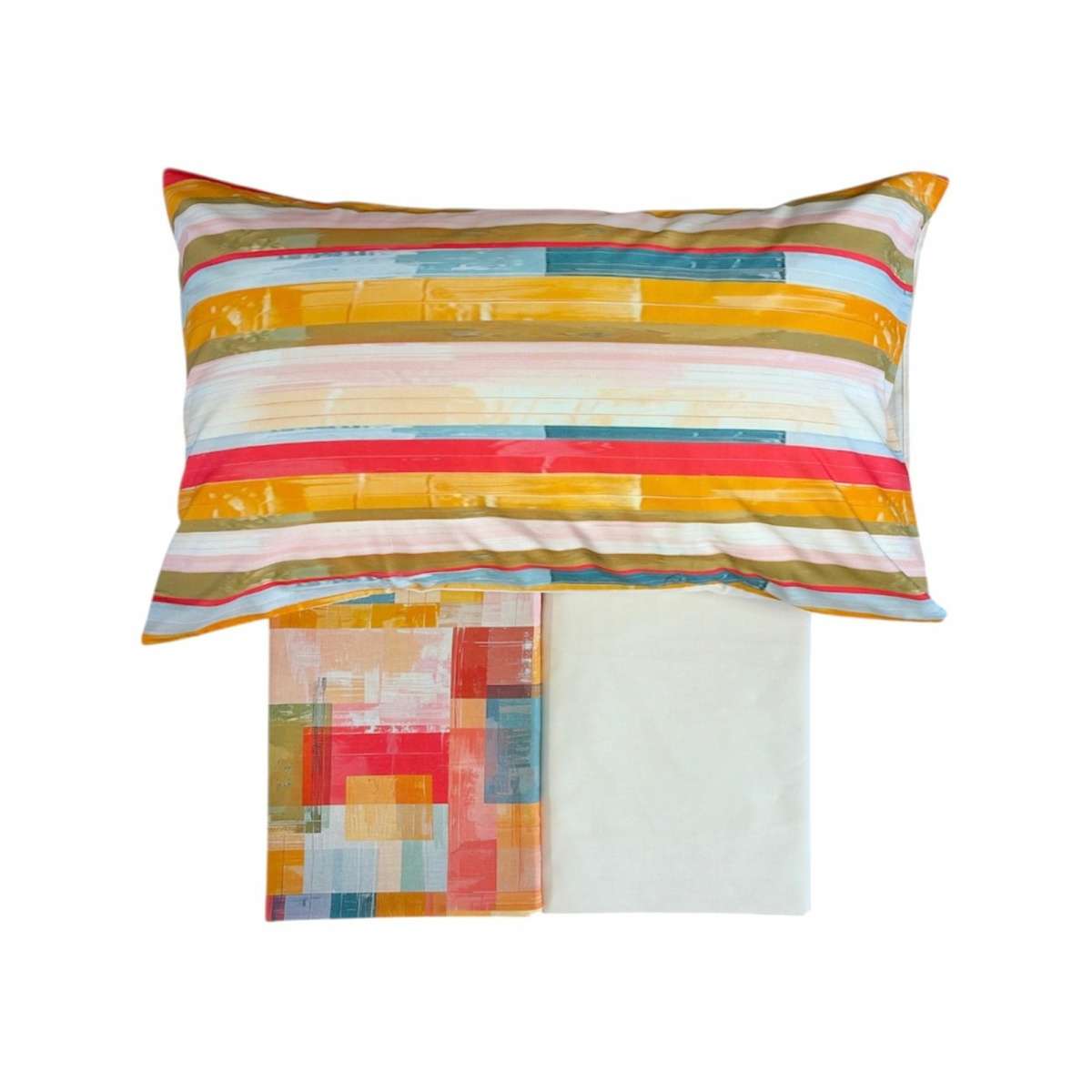 Completo Letto Matrimoniale Copriletto Multicolor | Pietro Zanetti Home Immagine del prodotto Completo Letto Matrimoniale Copriletto Multicolor | Pietro Zanetti Home