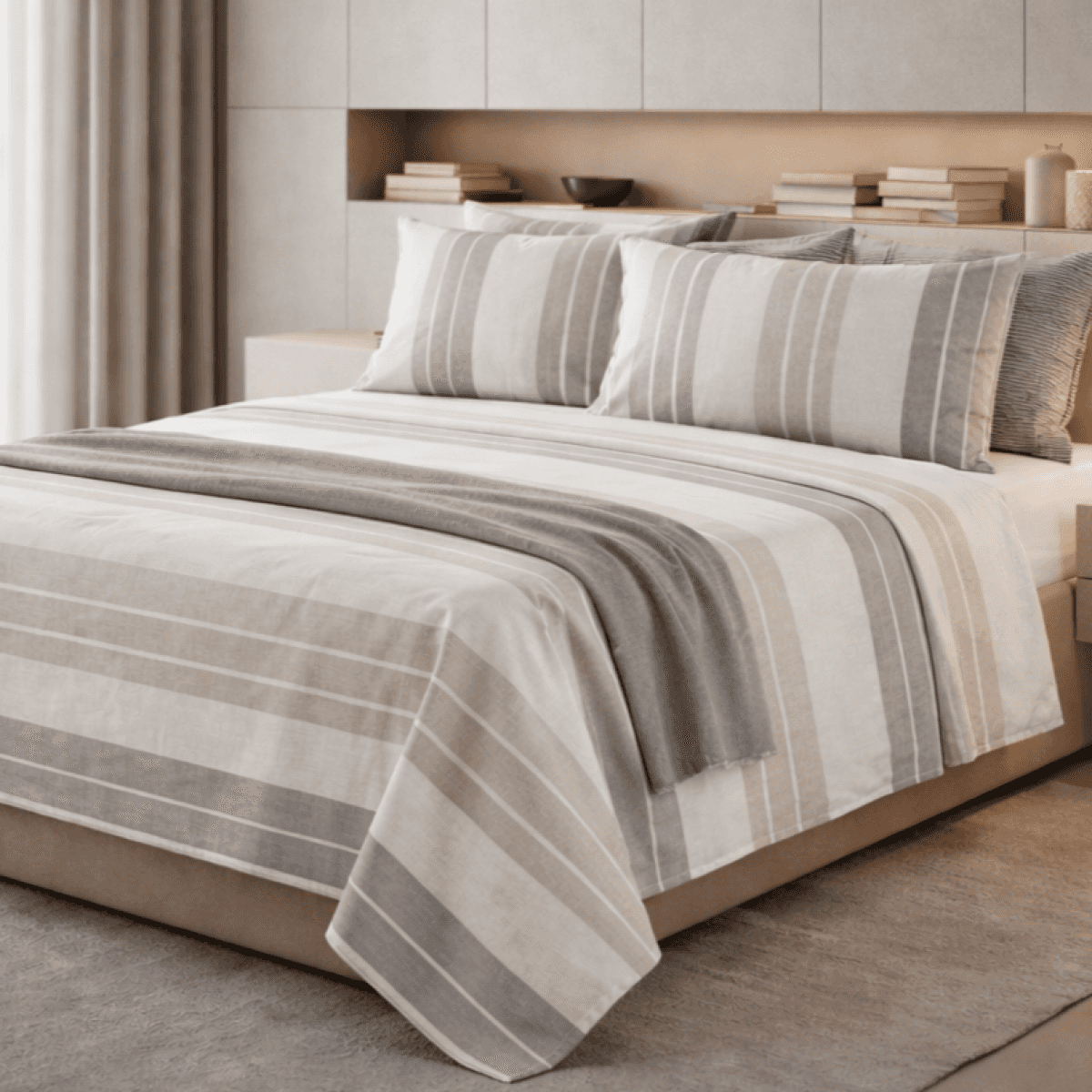 Completo Letto Matrimoniale Giada No stiro - 3 Colori | Govina Biancheria per la Casa Immagine del prodotto Completo Letto Matrimoniale Giada No stiro - 3 Colori | Govina Biancheria per la Casa
