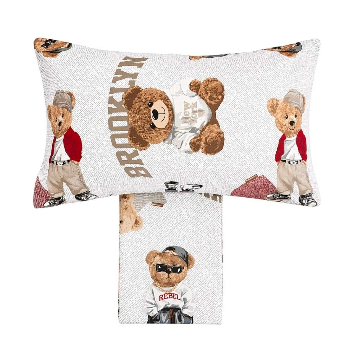 Copripiumino Matrimoniale Teddy in 100% Cotone - 2 Colori | Pietro Zanetti Home Immagine del prodotto Copripiumino Matrimoniale Teddy in 100% Cotone - 2 Colori | Pietro Zanetti Home