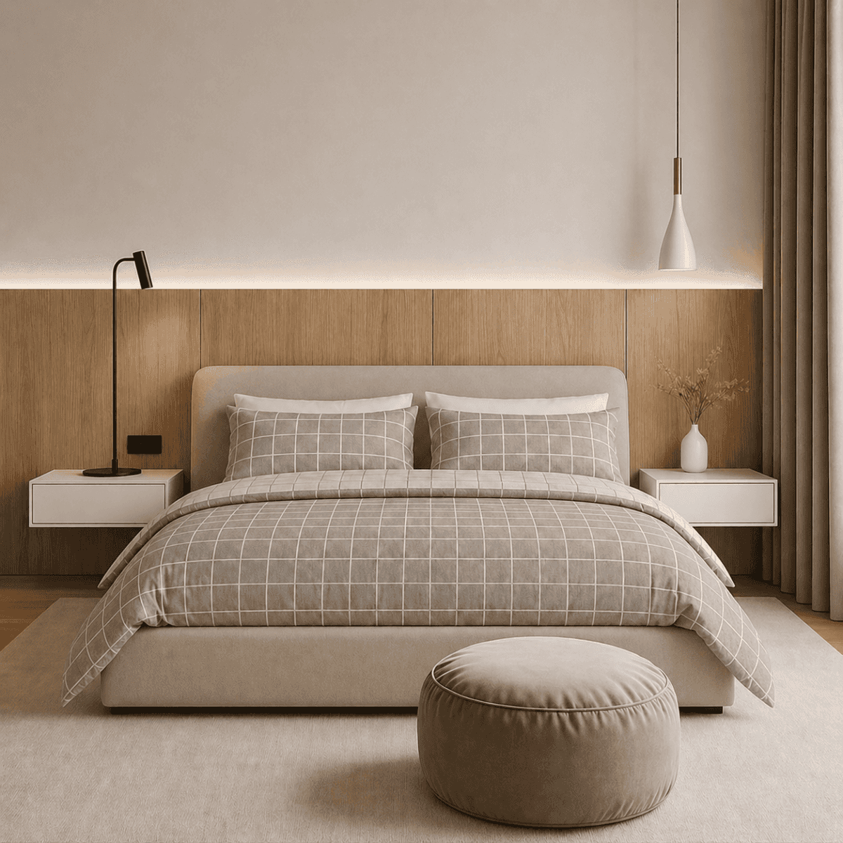 Parure Copripiumino Una Piazza e Mezza Milk 2647 - 4 Colori | Cogal Immagine del prodotto Parure Copripiumino Una Piazza e Mezza Milk 2647 - 4 Colori | Cogal
