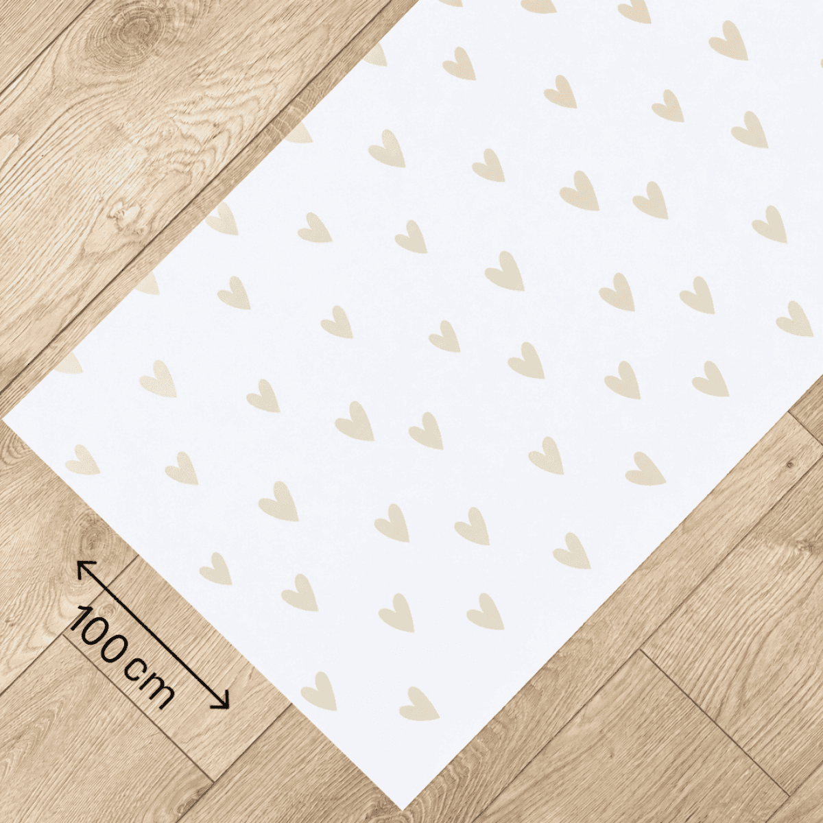 Tappeto a Metro Cuoricini in Pvc H100 cm - scegli tu la misura | Pietro Zanetti Home Immagine del prodotto Tappeto a Metro Cuoricini in Pvc H100 cm - scegli tu la misura | Pietro Zanetti Home