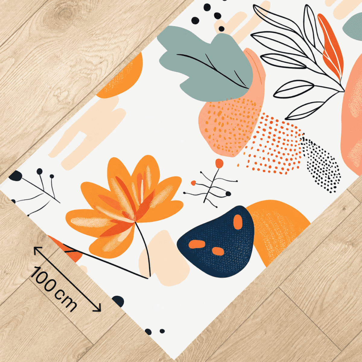 Tappeto a Metro Botanic in Pvc H100 cm - scegli tu la misura | Pietro Zanetti Home Immagine del prodotto Tappeto a Metro Botanic in Pvc H100 cm - scegli tu la misura | Pietro Zanetti Home