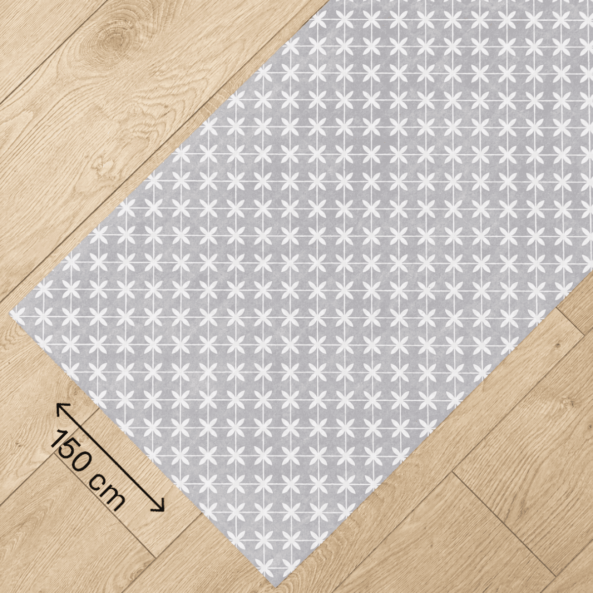 Tappeto a Metro Arabic Grigio in Pvc H150 cm - scegli tu la misura | Pietro Zanetti Home Immagine del prodotto Tappeto a Metro Arabic Grigio in Pvc H150 cm - scegli tu la misura | Pietro Zanetti Home