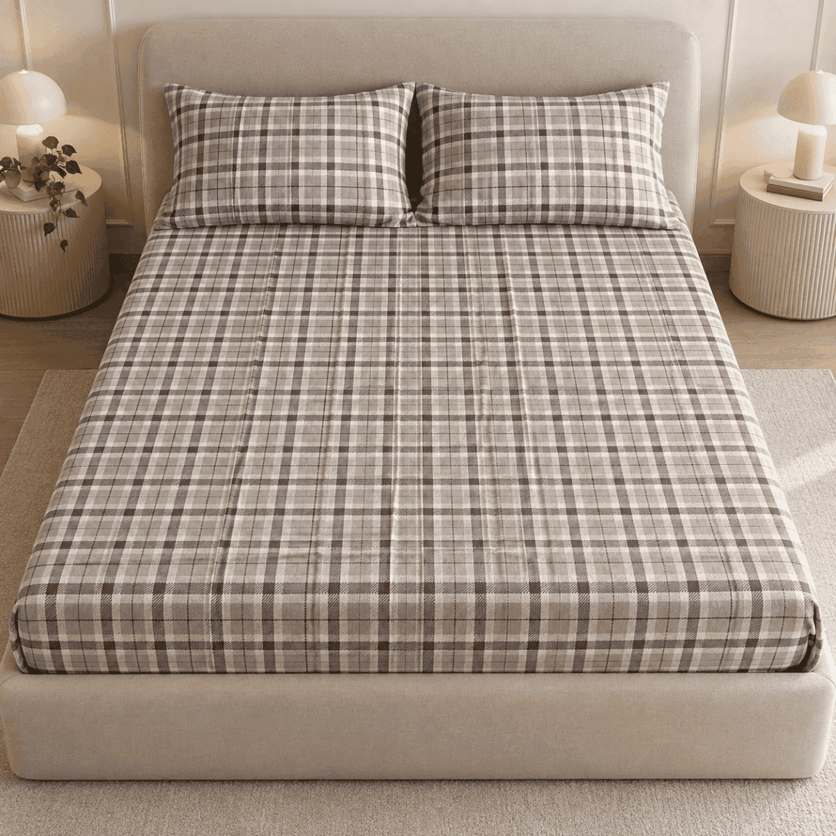 Completo Letto Singolo 3540 in Flanella - 2 Colori | Pietro Zanetti Home Immagine del prodotto Completo Letto Singolo 3540 in Flanella - 2 Colori | Pietro Zanetti Home