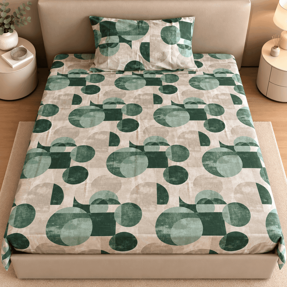 Completo Letto Una Piazza e Mezza 2104 in Cotone - 2 colori | Pietro Zanetti Home Immagine del prodotto Completo Letto Una Piazza e Mezza 2104 in Cotone - 2 colori | Pietro Zanetti Home