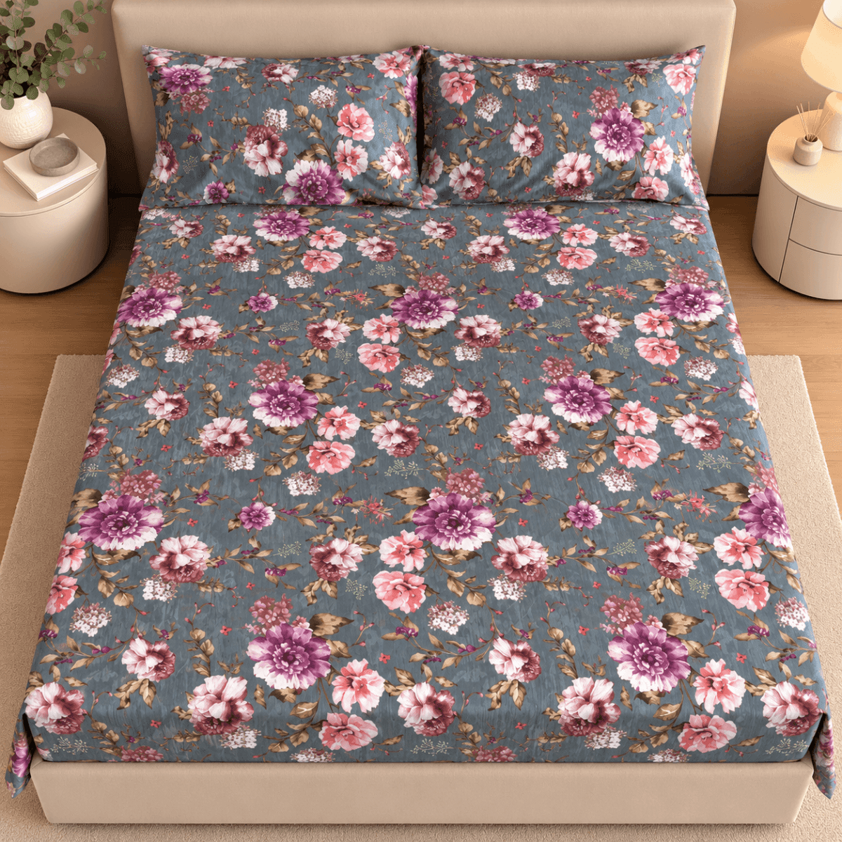 Completo Letto Matrimoniale 2102 in Cotone - 2 colori | Pietro Zanetti Home Immagine del prodotto Completo Letto Matrimoniale 2102 in Cotone - 2 colori | Pietro Zanetti Home