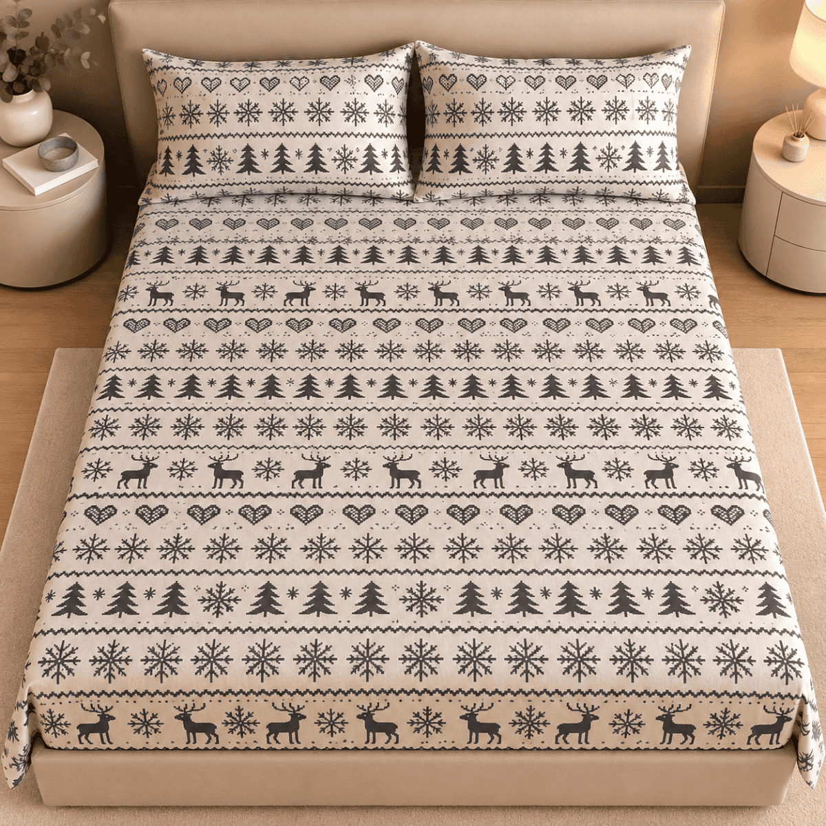 Completo Letto Matrimoniale North 2109 in Cotone - 2 colori | Pietro Zanetti Home Immagine del prodotto Completo Letto Matrimoniale North 2109 in Cotone - 2 colori | Pietro Zanetti Home