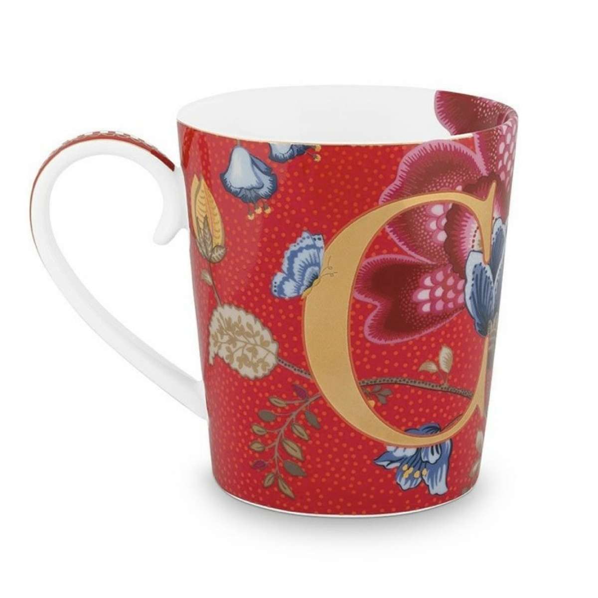 Tazza Personalizzata Con Lettera E – Monogramma Acquerello In Ceramica Per Caffè E Tè