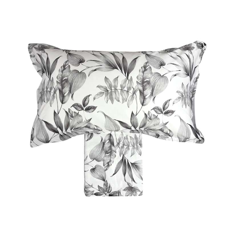 Parure Copripiumino Matrimoniale Blumy Lames in Raso - 2 Colori ...