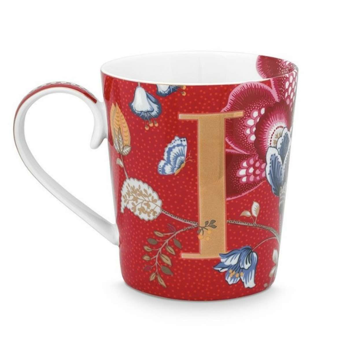 The Ogham Tazza In Ceramica 425 Ml Con Lettere Alfabeto - Tazza Da Caffè E Tè
